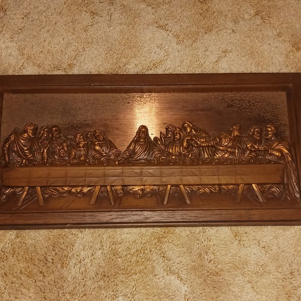 STUNNING LAST SUPPER PICTURE  ALL OFFERS ACCEPTED ALWAYS